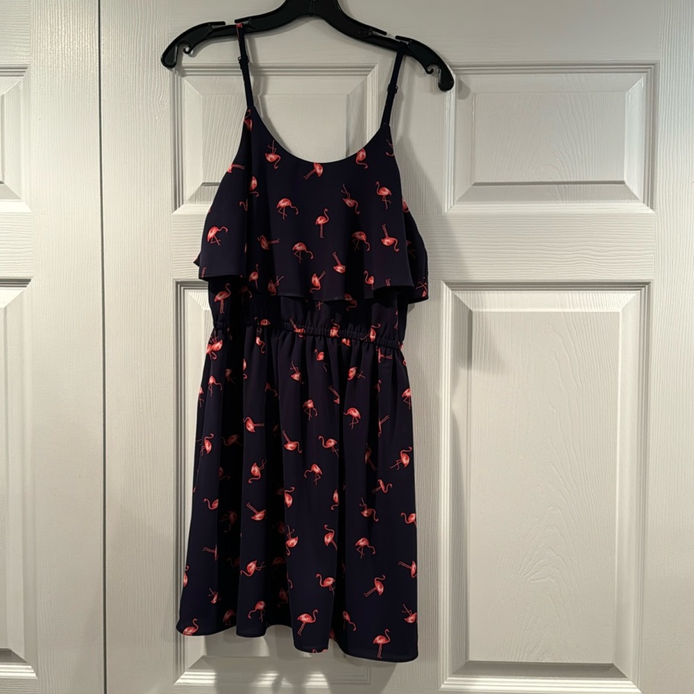 Flamingo dress for summer